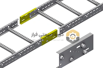 بغل بند نردبان کابل گالوانیزه